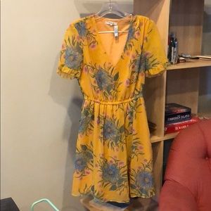 Yellow Madewell dress - size 0